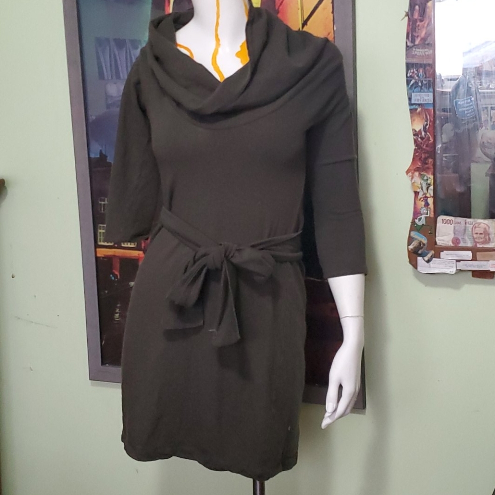 Kathy Kemp Anna Dress w/ Neck Cowl 1